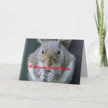 COMPARTIR NUTS LOVE YOU CARD