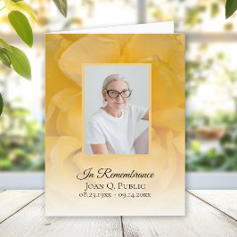 Tarjeta De Agradecimiento Compasión funeraria de los Petales de flores de ro