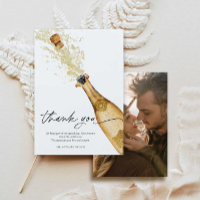 Compromiso de parejas burbujeantes Foto de agradec