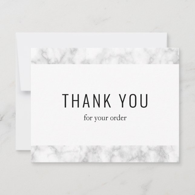 Tarjeta de agradecimiento con código promocional d (Anverso)