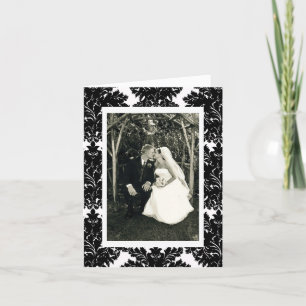 Tarjeta de agradecimiento con foto personalizable