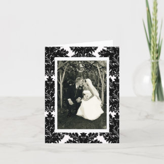 Tarjeta de agradecimiento con foto personalizable
