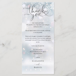 Tarjeta de agradecimiento con guión de corazón par