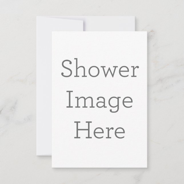 8.9 cm x 12.7 cm Tarjeta de agradecimiento plana (Anverso)