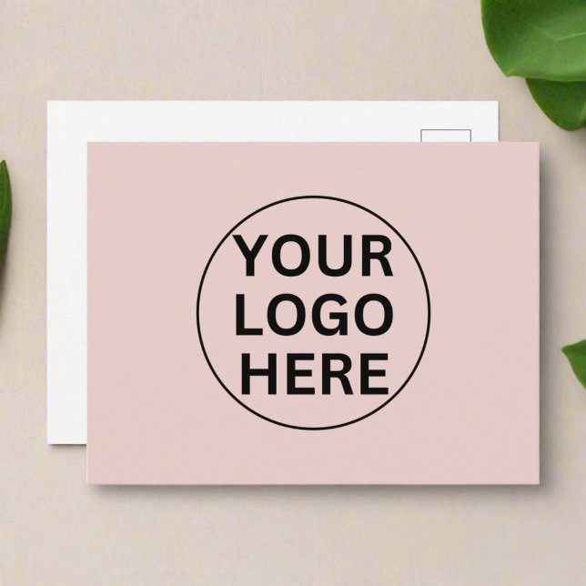Tarjeta de agradecimiento con logotipo empresarial (Subido por el creador)