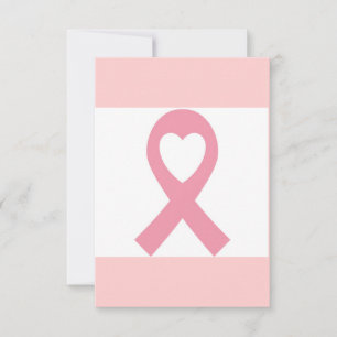 Tarjeta De Agradecimiento Conciencia sobre el cáncer de mama