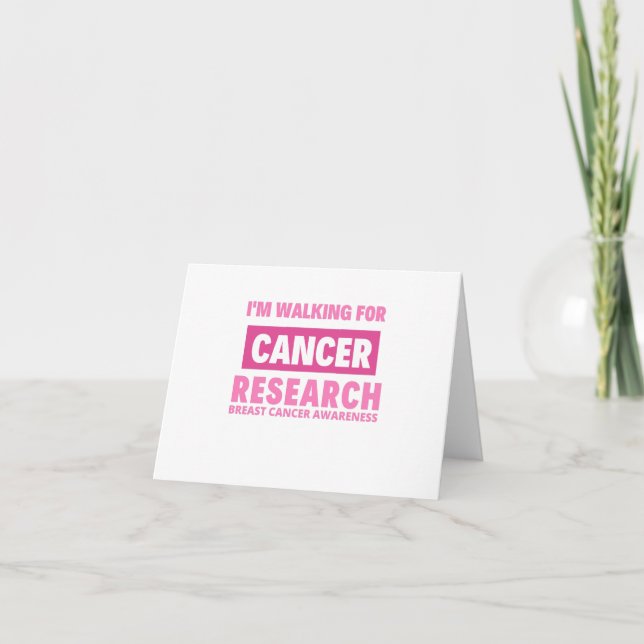 TARJETA DE AGRADECIMIENTO CONCIENCIA SOBRE LA INVESTIGACIÓN DEL CÁNCER DE MA (Anverso)