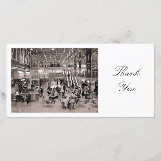 Tarjeta De Agradecimiento Concurso de la estación de Paddington - gracias
