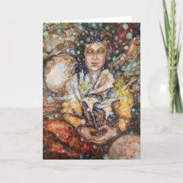 Tarjeta De Agradecimiento "Conectando al Espíritu"