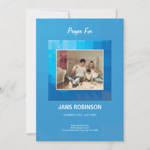 Tarjeta de agradecimiento conmemorativo