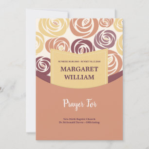 Tarjeta de agradecimiento conmemorativo