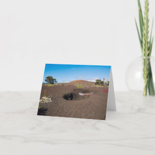 Tarjeta De Agradecimiento cono de cine pu’u pua’i a lo largo del sendero de 