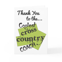 Coolest Cross Country Coach Gracias
