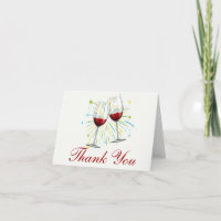 Copas de Vino Tinto Borgoña Boda, Gracias