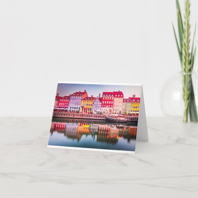 Tarjeta De Agradecimiento Copenhague (Anverso)