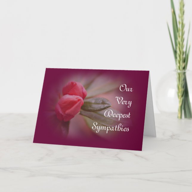 Tarjeta De Agradecimiento coralazaleabuds-burg-personalizar cualquier (Anverso)