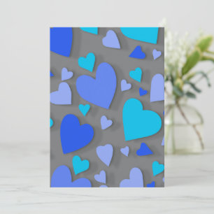 Tarjeta De Agradecimiento Corazón de papel decorativo 4