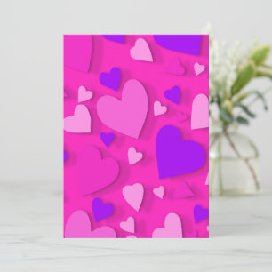 Tarjeta De Agradecimiento Corazón de papel decorativo 8