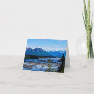 Tarjeta De Agradecimiento Cordillera de Denali