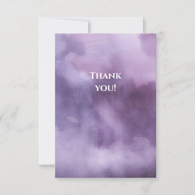 Tarjeta de agradecimiento corporativa de personali (Anverso)