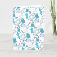 Cosecha de coser Gracias Patrón Azul