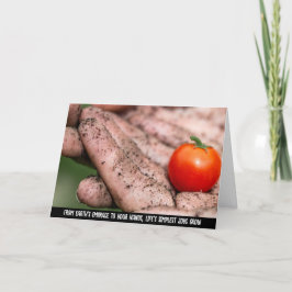 Tarjeta De Agradecimiento Cosecha escogida a mano, la esencia del Bounty de 