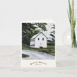 Tarjeta De Agradecimiento Country Church Card - Arkansas