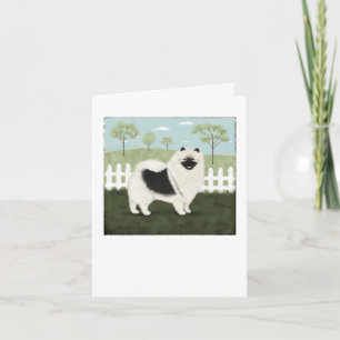 Tarjeta De Agradecimiento Country Keeshond