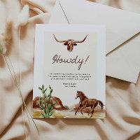 Cowboy Western Baby Shower