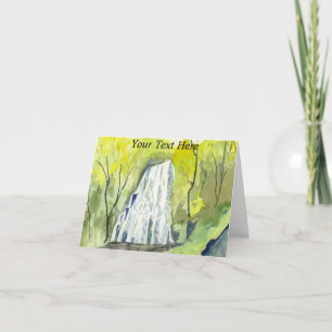 Tarjeta De Agradecimiento Crabtree Falls