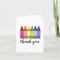 Crayones de arcoiris Material de arte Profesor Gra