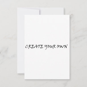 Tarjeta De Agradecimiento Crea el tuyo propio