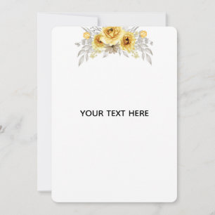 Tarjeta De Agradecimiento Crea Tu Propia Floral