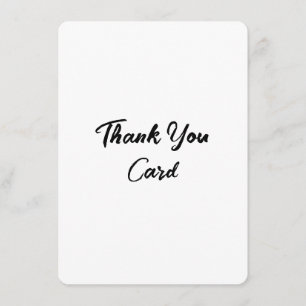 Tarjeta De Agradecimiento Crea tu Propia Promoción 4.5" x 6.25" Redondeado