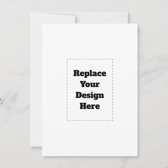 Tarjeta De Agradecimiento Crea tu propio blanco (Anverso)
