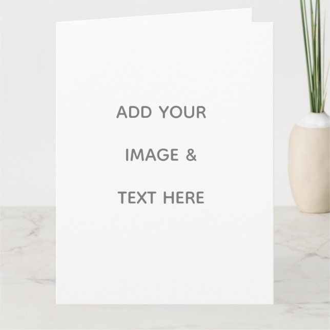 Tarjeta De Agradecimiento Crea tu propio blanco  (Anverso)