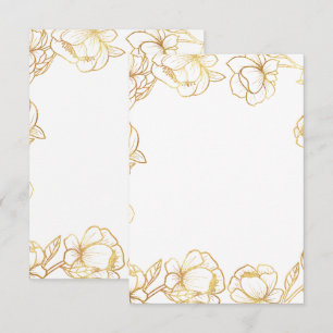 Tarjeta De Agradecimiento Crea tu propio elegante blanco