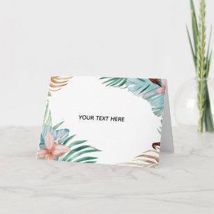 Tarjeta De Agradecimiento Crea tu propio elegante dorado blanco