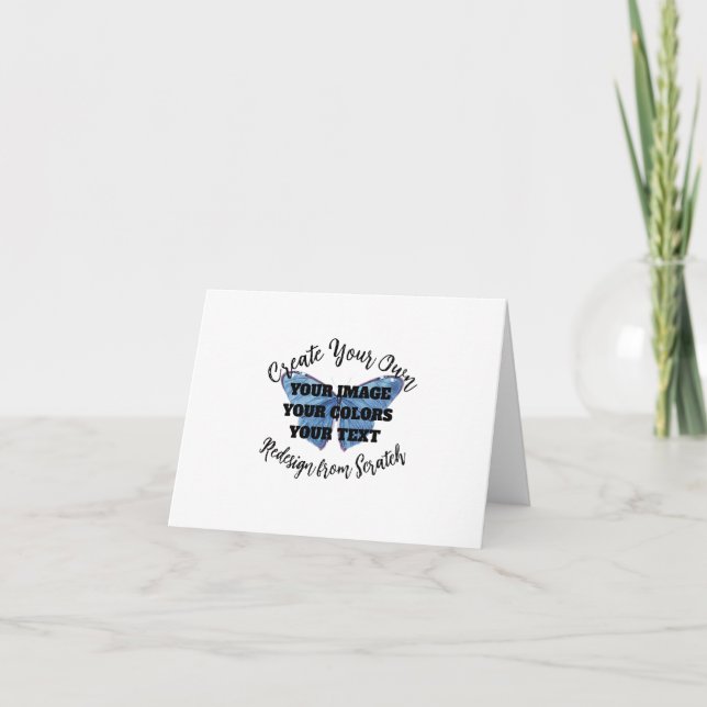 Tarjeta De Agradecimiento Crear el propio (Anverso)