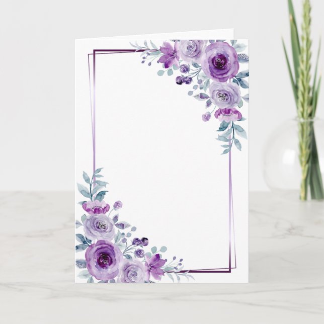 Tarjeta De Agradecimiento Crear su propio diseño personalizado (Anverso)