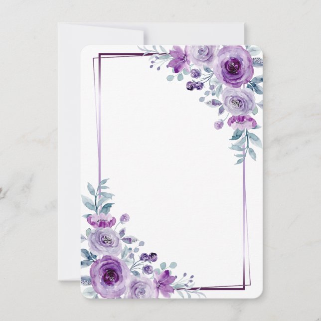 Tarjeta De Agradecimiento Crear su propio diseño personalizado (Anverso)