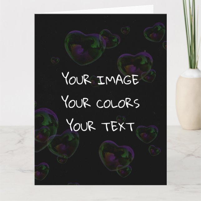 Tarjeta De Agradecimiento Crear un Personalizado (Anverso)