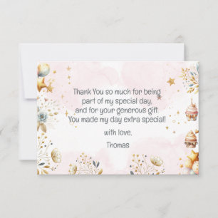 Tarjeta De Agradecimiento Creemos claramente que los niños de osos de peluch