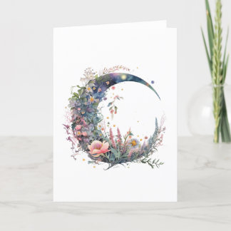 Tarjeta De Agradecimiento Crescent Moon #2