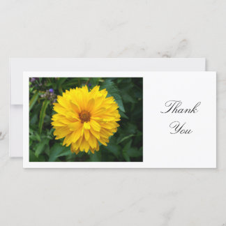 Tarjeta De Agradecimiento Crisantemo Amarillo - Gracias