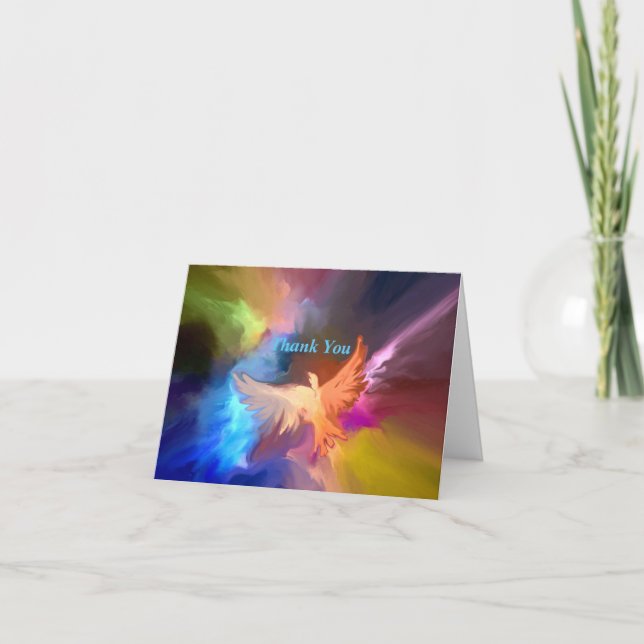 Tarjeta de agradecimiento cristiana (Anverso)