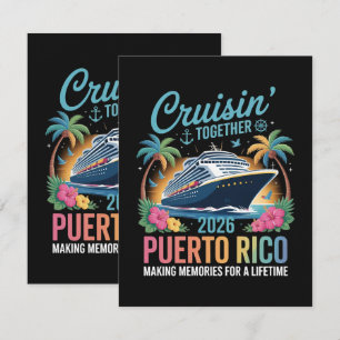 Tarjeta De Agradecimiento Cruisin' Together Puerto Rico 2026
