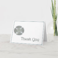 Cruz Celta en Plata y Blanco Gracias