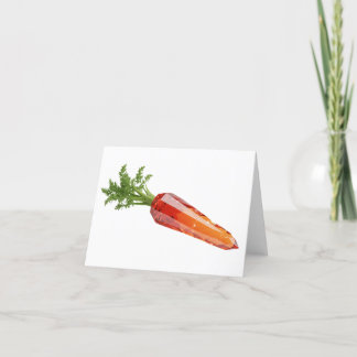 Tarjeta De Agradecimiento Crystal Carrot 01 - ¡Feliz Pascua!