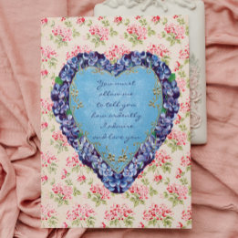 Tarjeta De Agradecimiento Cuán fervientemente te admiro y amo Darcy Card